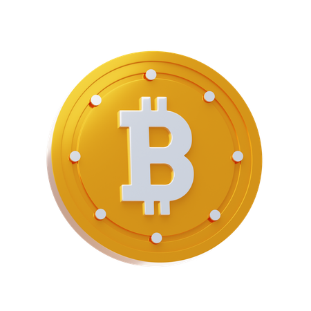 Bitcoin  3D Icon