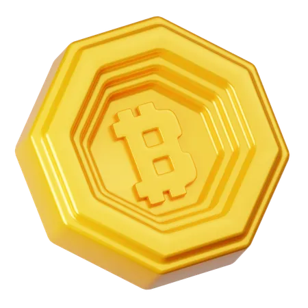 ビットコイン  3D Icon