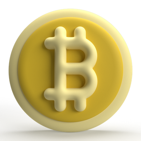 Bitcoin  3D Icon