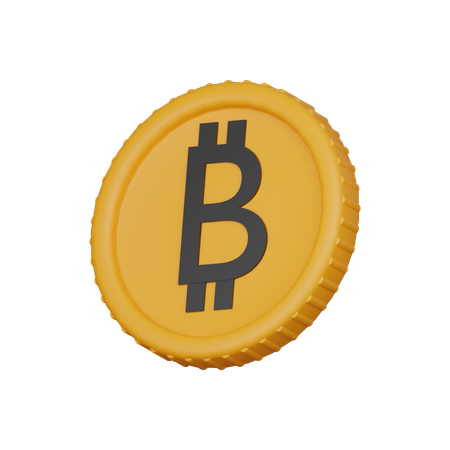 Bitcoin  3D Icon