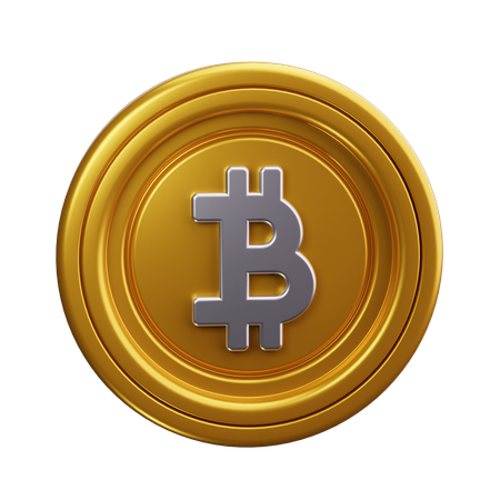 Bitcoin  3D Icon