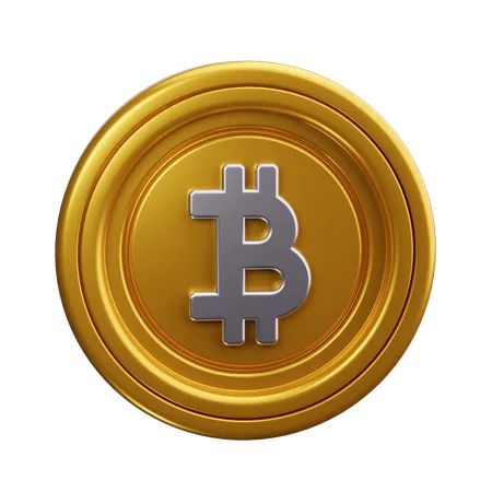 Bitcoin  3D Icon