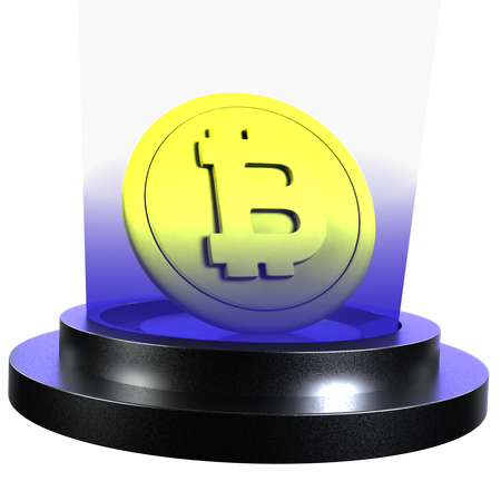 Bitcoin  3D Icon