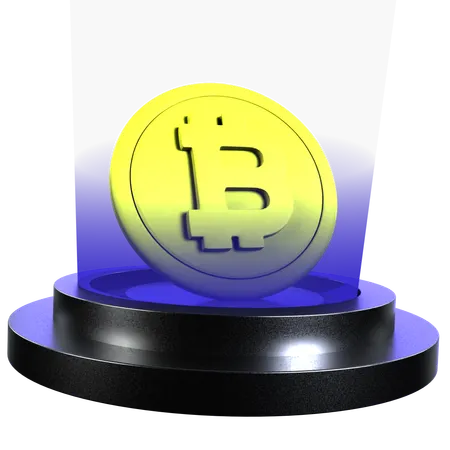 Bitcoin  3D Icon