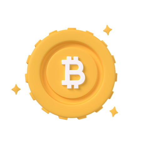 Bitcoin  3D Icon