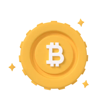 Bitcoin  3D Icon