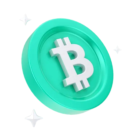 Bitcoin  3D Icon