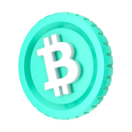 Bitcoin  3D Icon