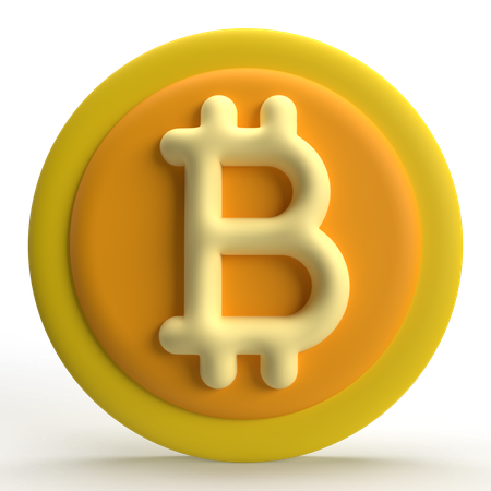 Bitcoin  3D Icon