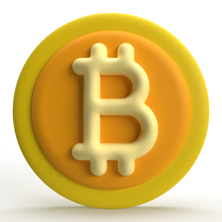 Bitcoin  3D Icon