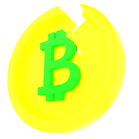 ビットコイン  3D Icon