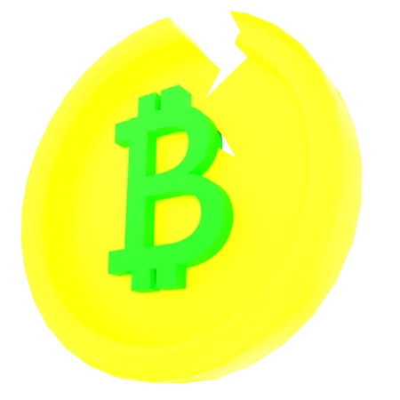 ビットコイン  3D Icon