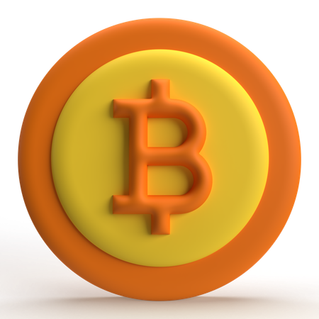 ビットコイン  3D Icon