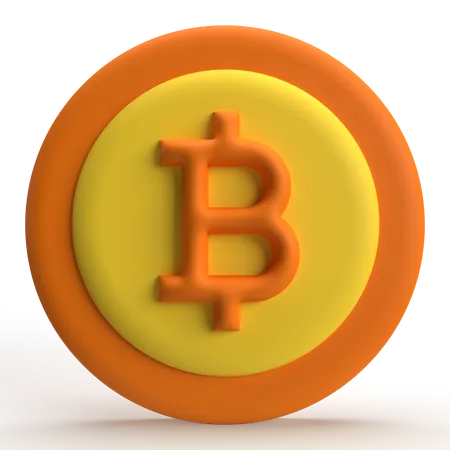 ビットコイン  3D Icon