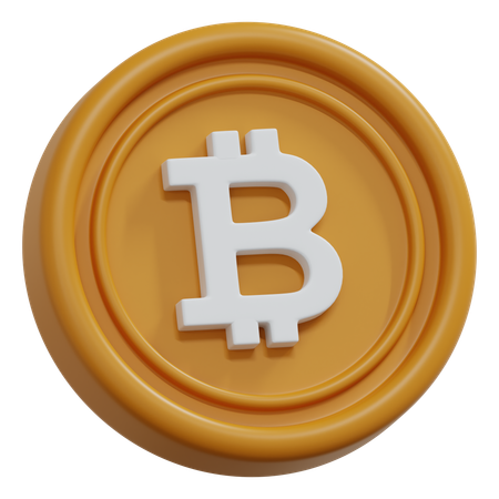 ビットコイン  3D Icon