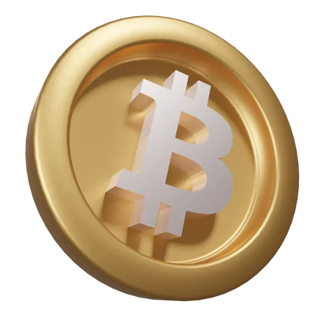 Bitcoin  3D Icon