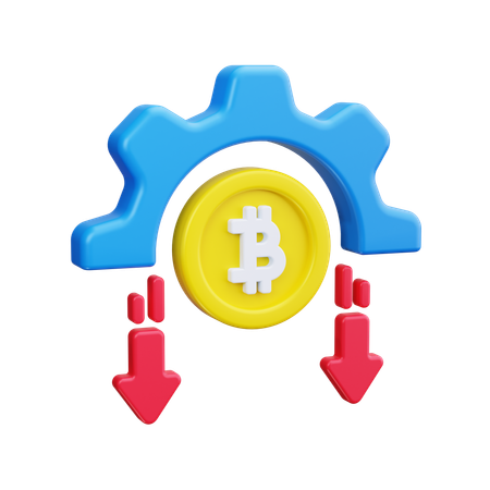 Bitcoin  3D Icon