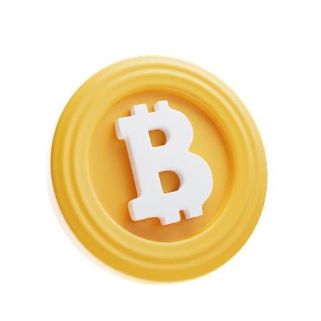 Bitcoin  3D Icon