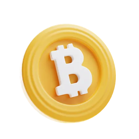 Bitcoin  3D Icon