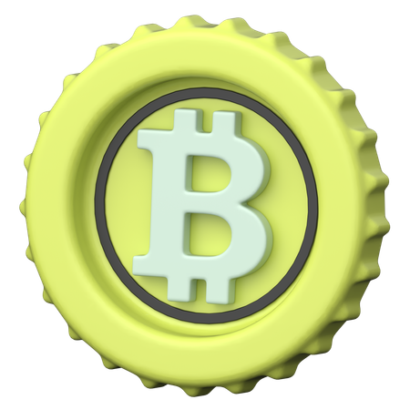 Bitcoin  3D Icon