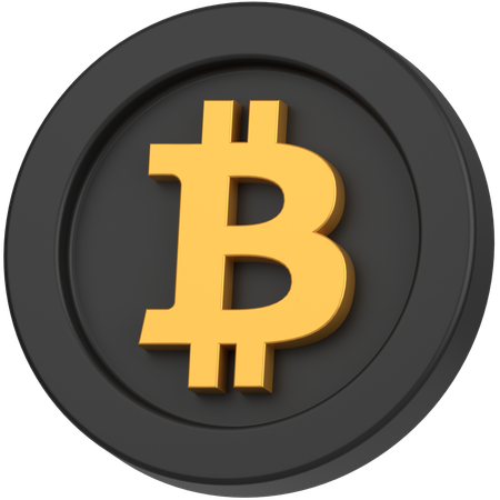 Bitcoin  3D Icon