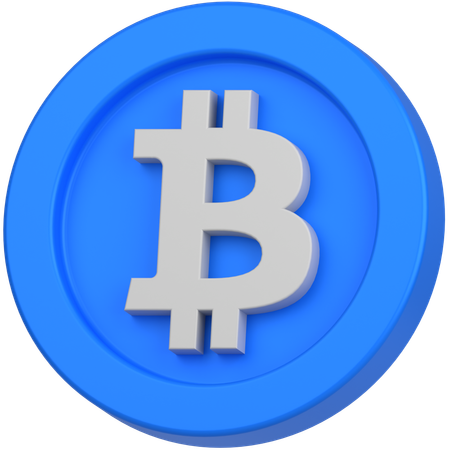 Bitcoin  3D Icon