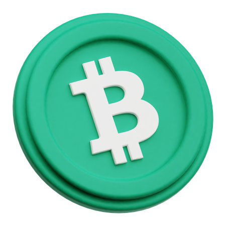 ビットコイン  3D Icon