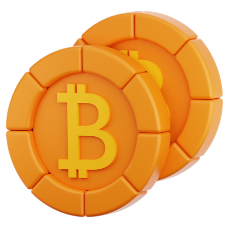 Bitcoin  3D Icon