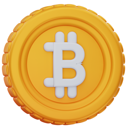 Bitcoin  3D Icon