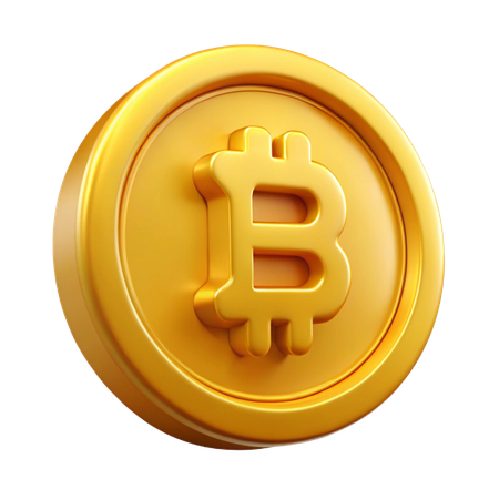 Bitcoin  3D Icon