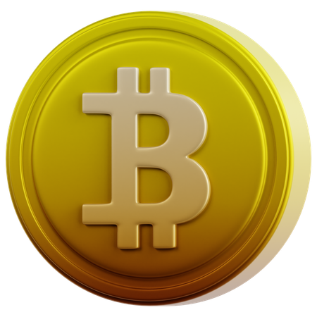 Bitcoin  3D Icon