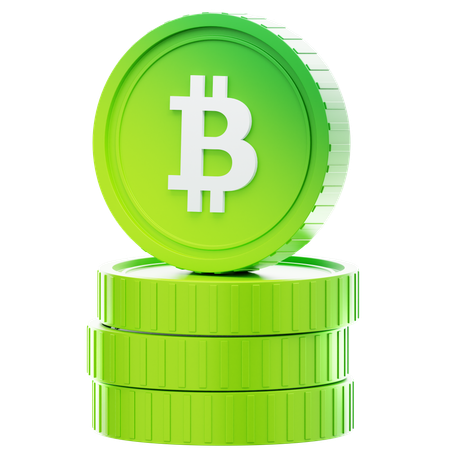 Bitcoin  3D Icon