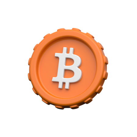 Bitcóin  3D Icon