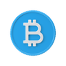 bitcoin 3d icon