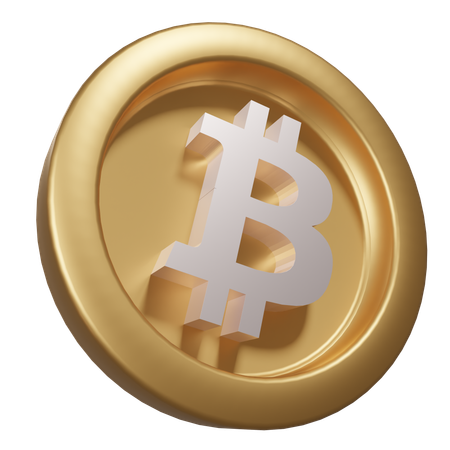 Bitcoin  3D Icon