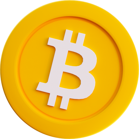 Bitcoin  3D Icon