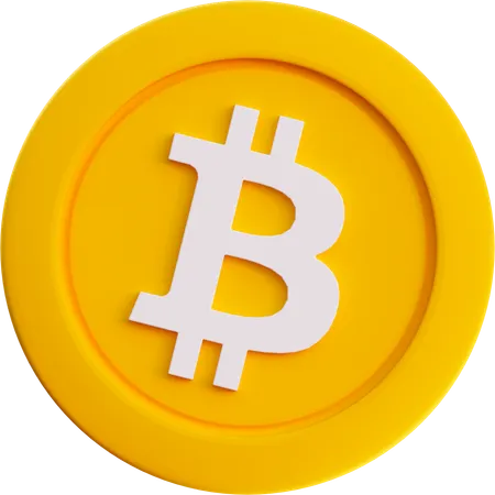 Bitcoin  3D Icon