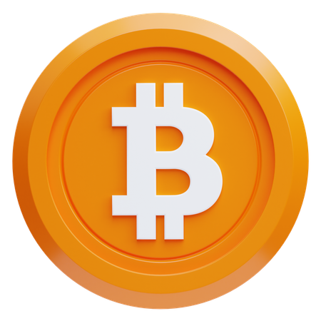 Bitcoin  3D Icon