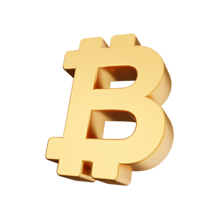 Bitcoin  3D Icon