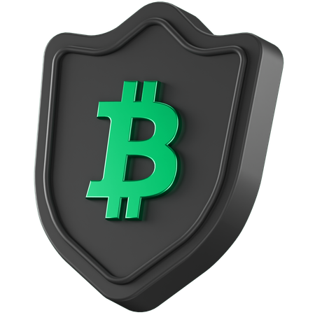 Bitcoin  3D Icon
