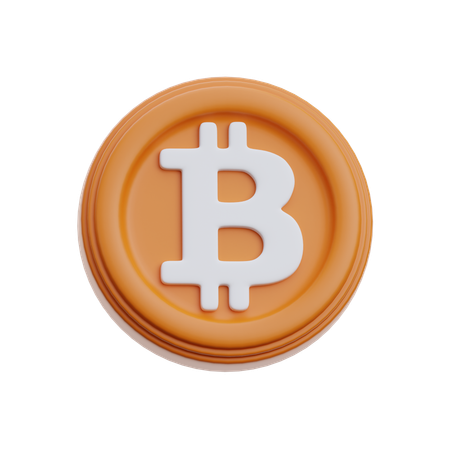 Bitcoin  3D Icon