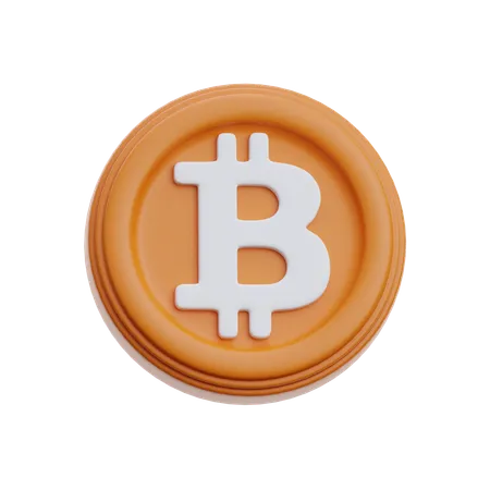 Bitcoin  3D Icon