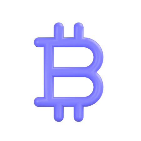 Bitcoin  3D Icon