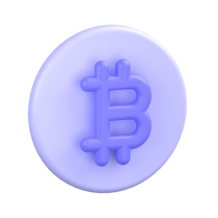 Bitcoin  3D Icon