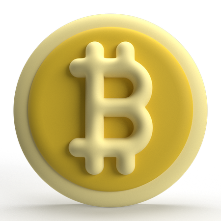 Bitcoin  3D Icon