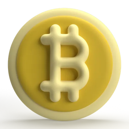 Bitcoin  3D Icon