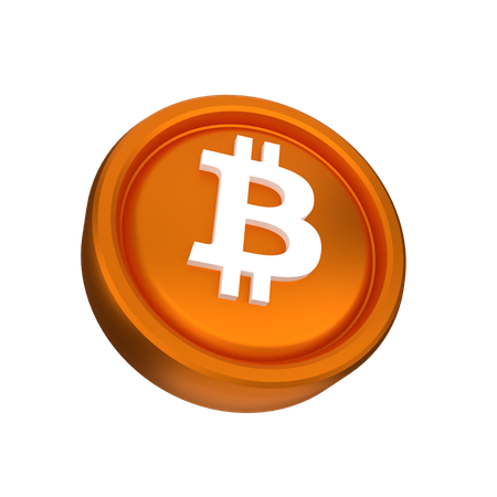 Bitcoin  3D Icon