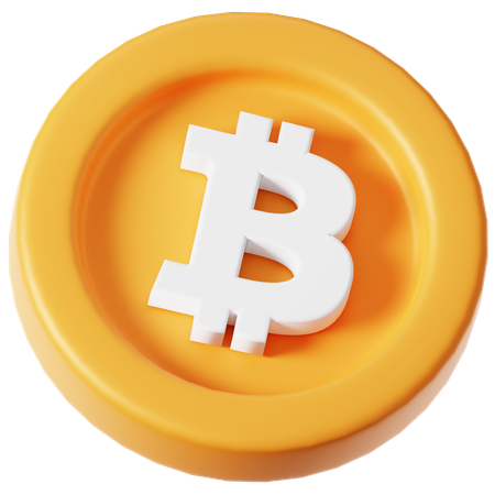 Bitcoin  3D Icon