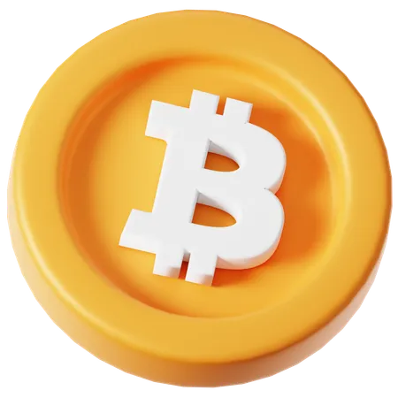 Bitcoin  3D Icon