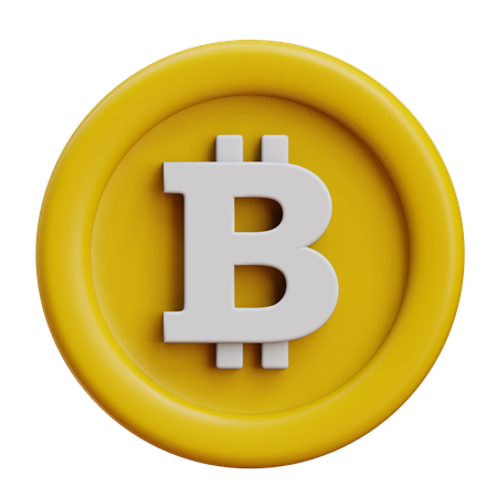 Bitcoin  3D Icon